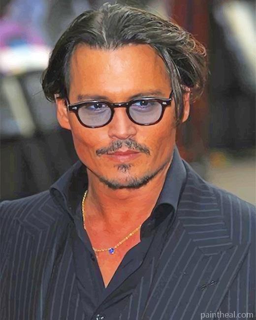 The Legend Johnny Depp Painting By Numbers Kits