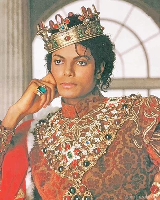 King Michael Jackson Painting By Numbers Kits