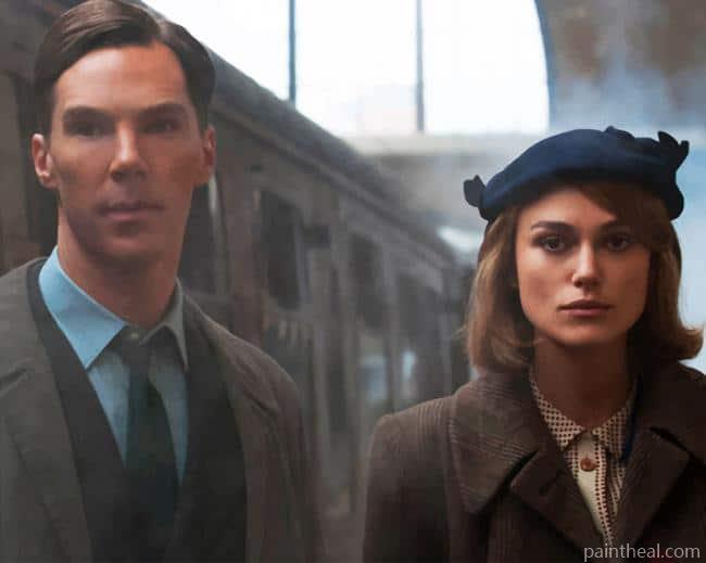 Imitation Game Actors Painting By Numbers Kits