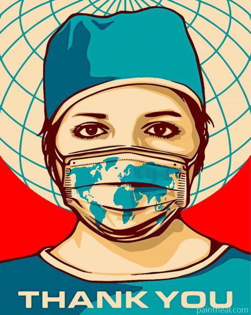 Nurse Hero Painting By Numbers Kits