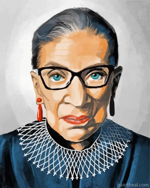 Ruth Bader Painting By Numbers Kits
