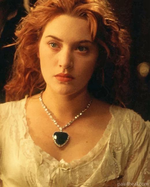 Rose DeWitt Bukater Titanic Painting By Numbers Kits