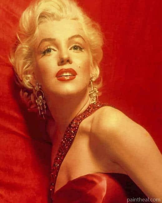 Actress Marilyn Monroe Painting By Numbers Kits