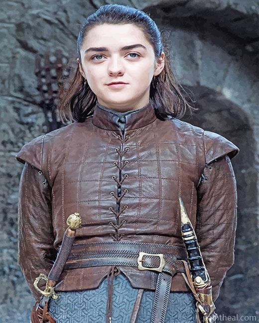Game of Thrones Maisie Painting By Numbers Kits