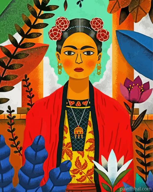 Frida Kahlo Art Painting By Numbers Kits