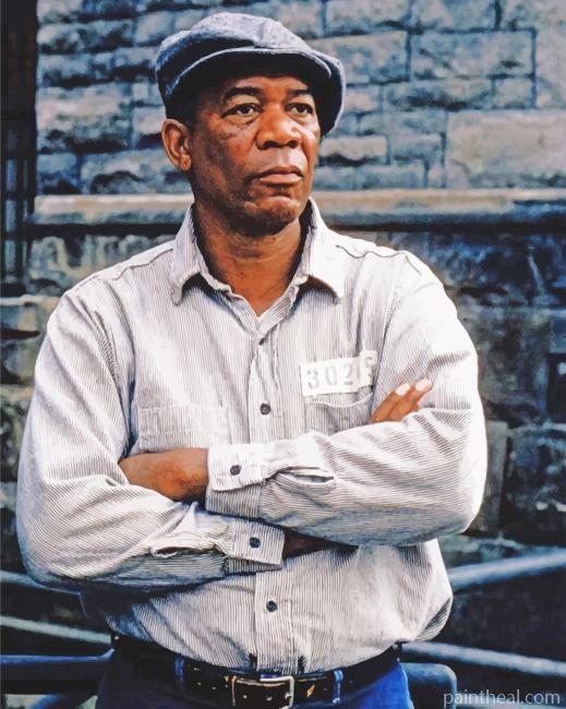 Morgan Freeman Shawshank Redemption Painting By Numbers Kits