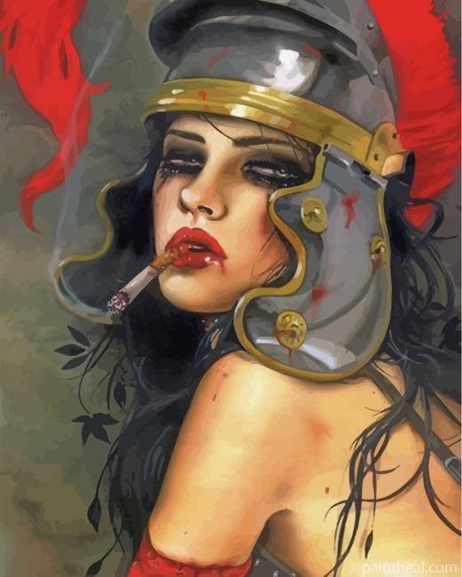 Dangerous Lady Painting By Numbers Kits