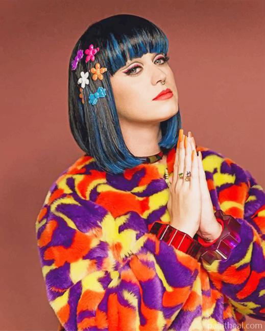 Stylish Katy Perry Painting By Numbers Kits