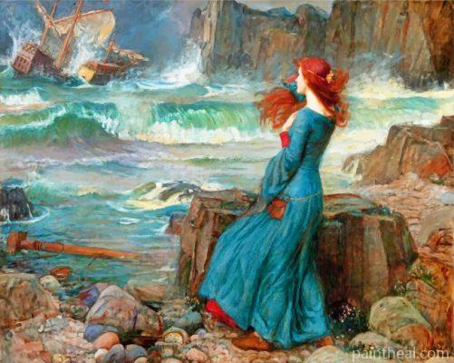 Miranda The Tempest Painting By Numbers Kits