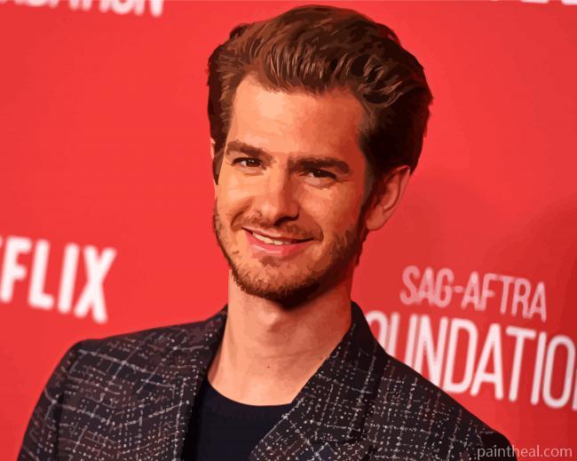 The Actor Andrew Garfield Painting By Numbers Kits