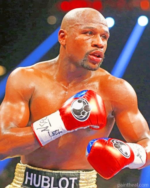 Floyd Mayweather Painting By Numbers Kits