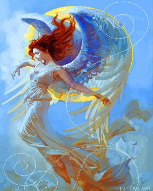 Fantasy Angel Girl Painting By Numbers Kits
