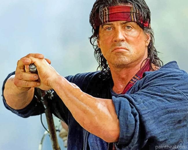 Rambo Painting By Numbers Kits