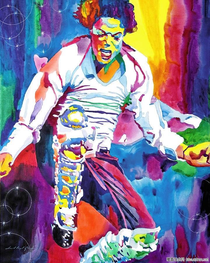Colorful Michael Jackson Art Painting By Numbers Kits