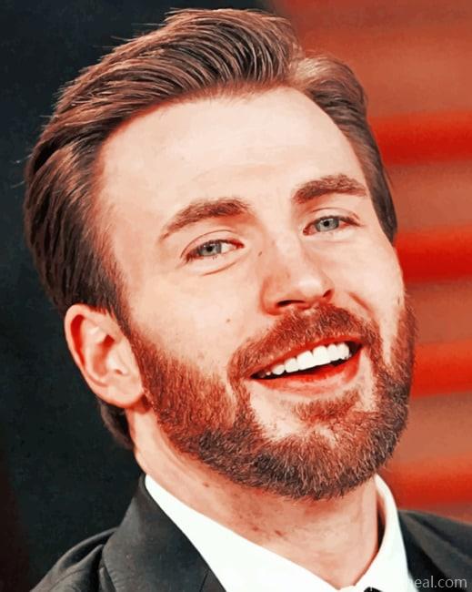Chris Evans Painting By Numbers Kits