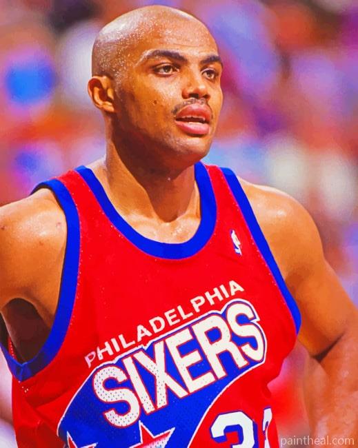 Charles Barkley Painting By Numbers Kits