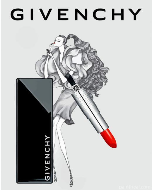 Givenchy Lipstick Painting By Numbers Kits