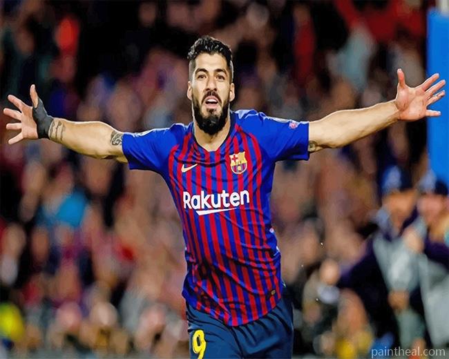 Luis Suarez Painting By Numbers Kits