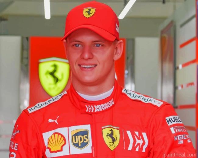Schumacher Rider Painting By Numbers Kits