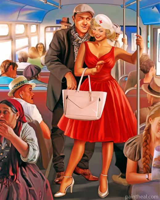 The Buss Thief Painting By Numbers Kits