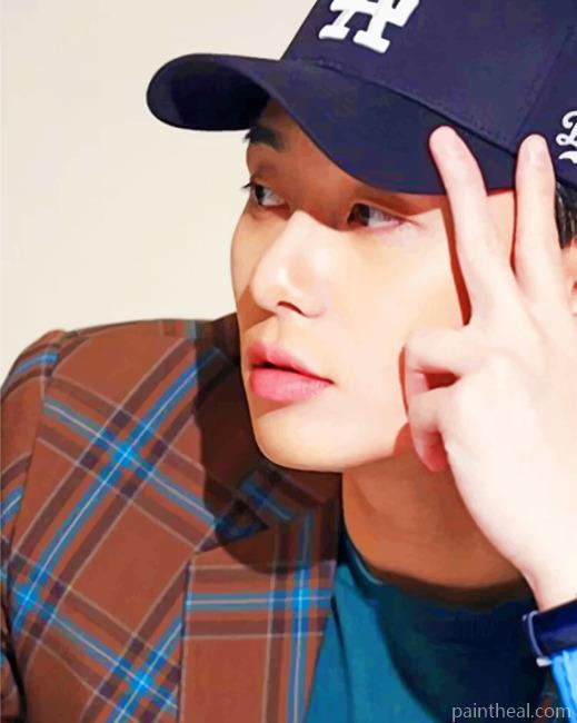 Park Seo Joon Painting By Numbers Kits