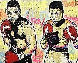 Muhammad Ali Boxer Painting By Numbers Kits