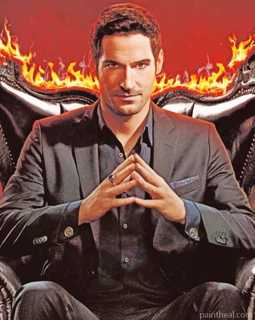 Lucifer Character Painting By Numbers Kits