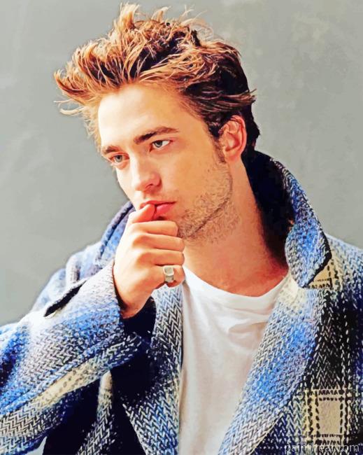 Robert Pattinson Twilight Painting By Numbers Kits