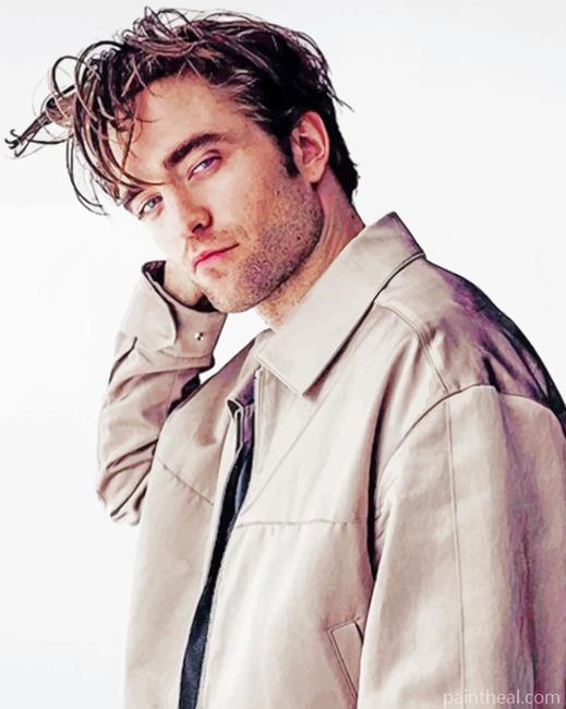 Robert Pattinson English Actor Painting By Numbers Kits