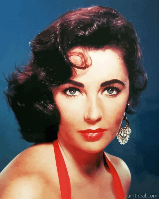Elizabeth Taylor Painting By Numbers Kits