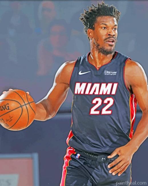 Jimmy Butler Painting By Numbers Kits