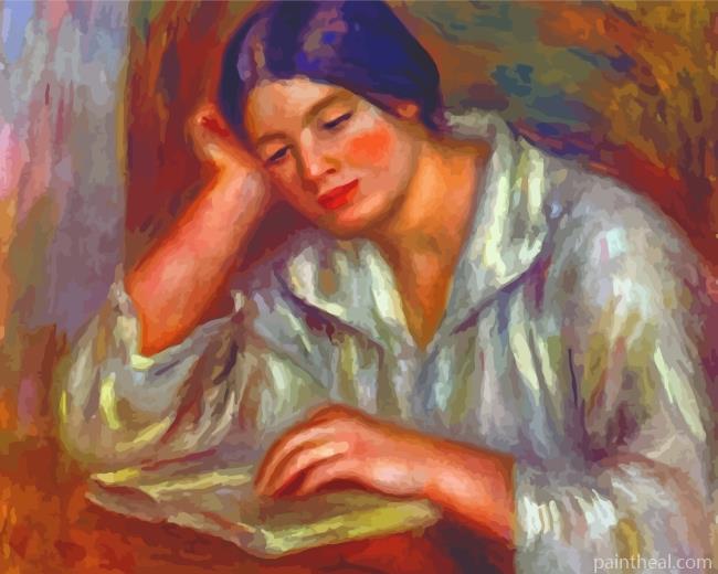 Woman In White Painting By Numbers Kits