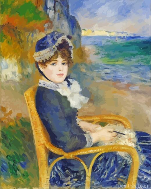 Pierre Auguste Renoir By The Seashore Painting By Numbers Kits