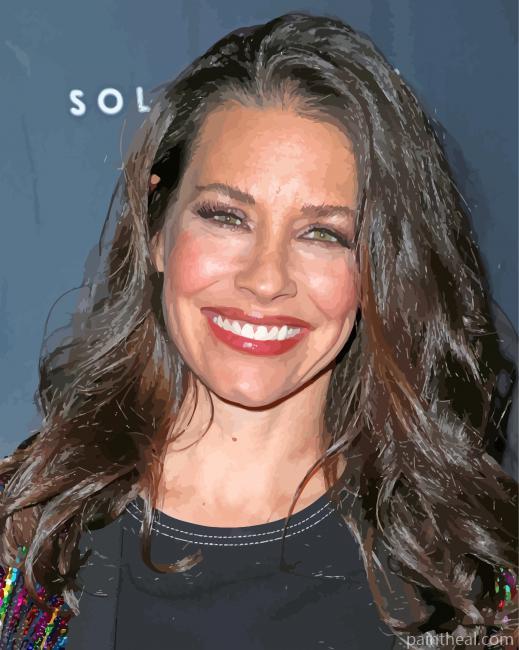 Actress Evangeline Lilly Painting By Numbers Kits