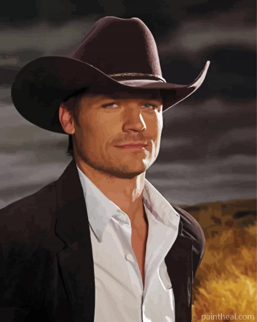 The Actor Bailey Chase Painting By Numbers Kits