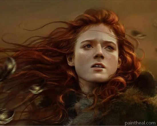 Ygritte Game Of Thrones Painting By Numbers Kits