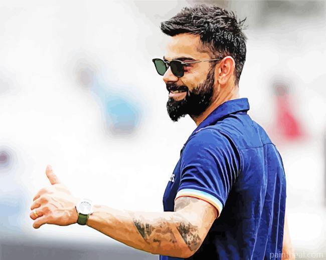 Virat Kohli Painting By Numbers Kits