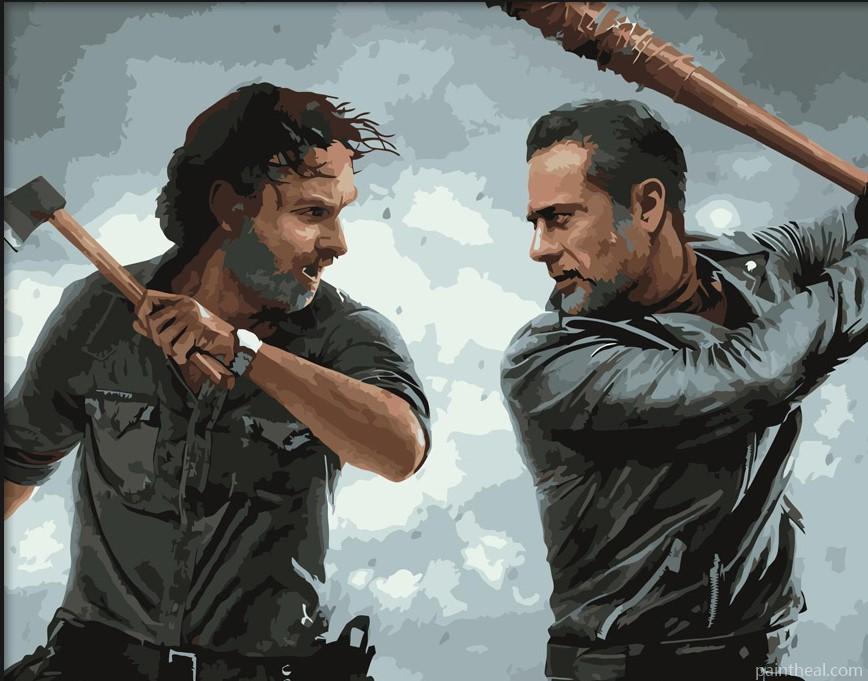 Daryl Dixon Painting By Numbers Kits