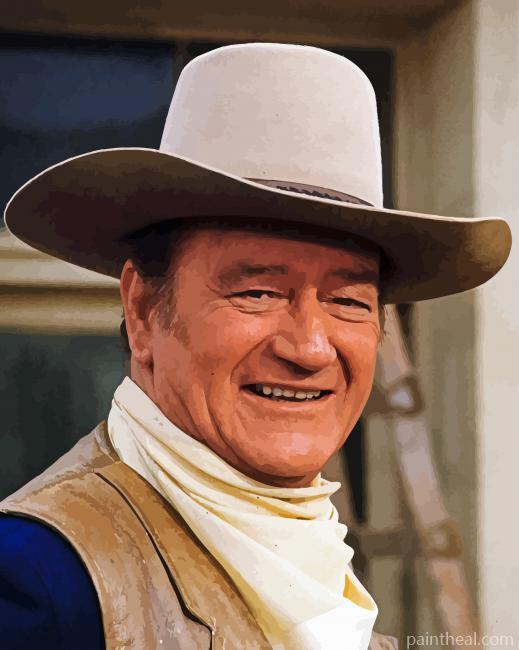John Wayne Actor Painting By Numbers Kits