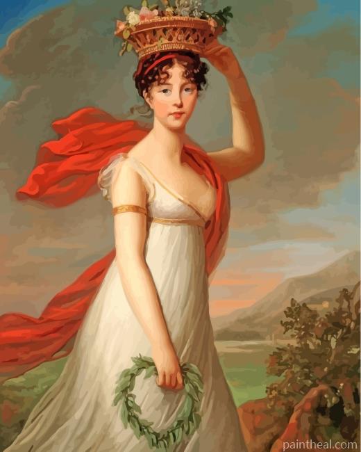 Elisabeth Vigee Le Brun Flora Painting By Numbers Kits
