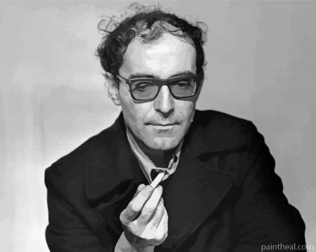Godard Portrait Painting By Numbers Kits