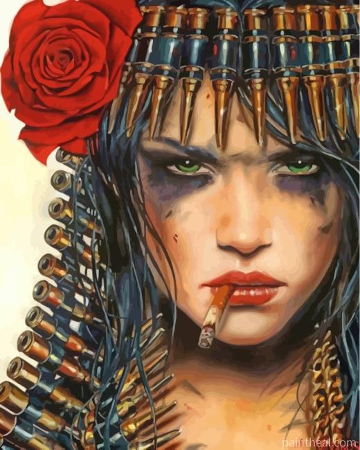 Bad Lady Painting By Numbers Kits