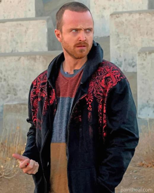 Jesse Pinkman Character Painting By Numbers Kits