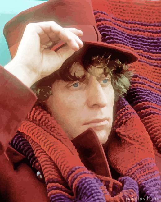 Doctor Who Tom Baker Painting By Numbers Kits