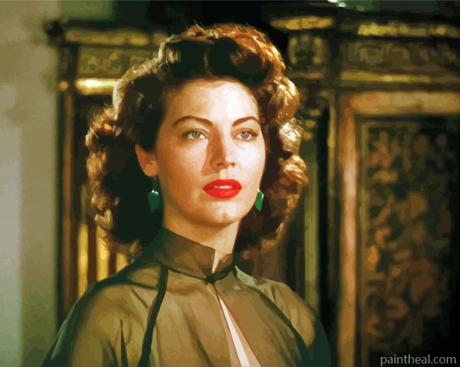 Ava Gardner Actress Painting By Numbers Kits