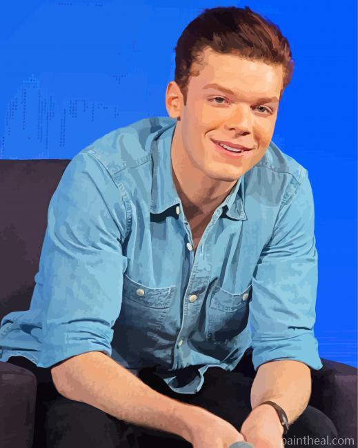 Handsome Cameron Monaghan Painting By Numbers Kits