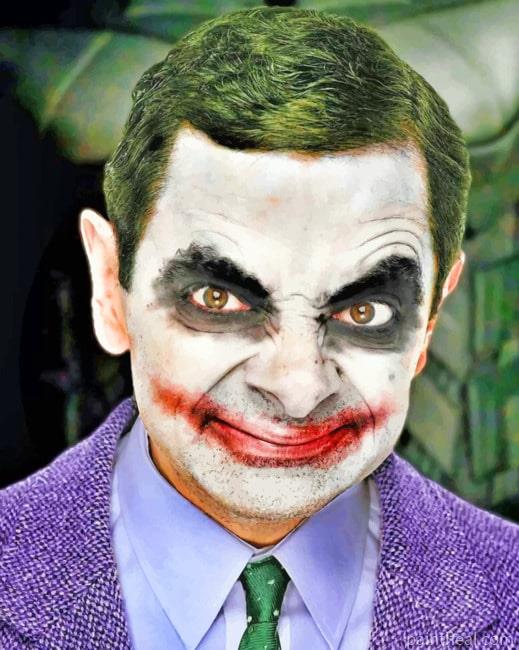 Mr Bean Joker Painting By Numbers Kits