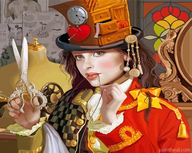 The Magician Girl Painting By Numbers Kits