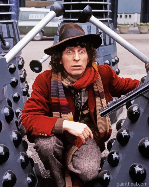 Tom Baker Painting By Numbers Kits