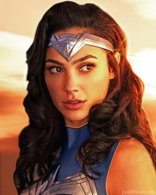 Wonder Woman Painting By Numbers Kits